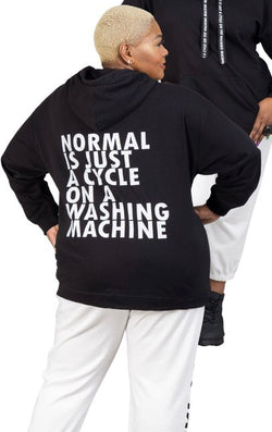 Why Be Normal Hoodie Top/ Sweatshirt
