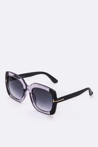 Resin Frame Oversize Sunglasses