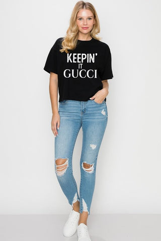 Keepin it “Gucci” Top (Small)