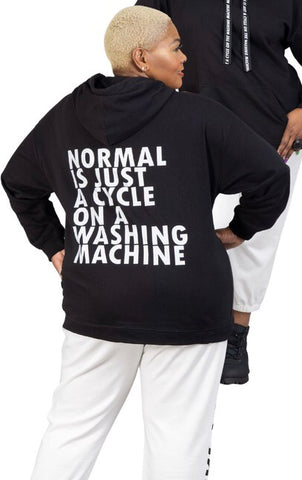Why Be Normal Hoodie Top/ Sweatshirt
