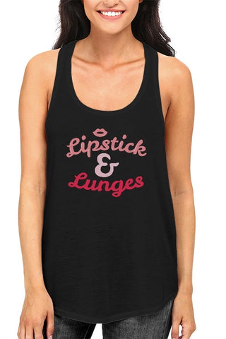 Lipstick and Lunges Tank